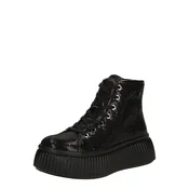 Karl Lagerfeld Gležnarji z vezalkami črna