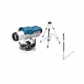 BOSCH opticki uredaj za nivelisanje GOL 32 D + stativ BT 160 + merna letva GR 500
