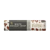 Cokoladica bijela crisp nougat BIO Vivani 35g