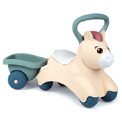 Odrážadlo s prívesom Baby Pony Ride On Little Smoby ergonomicky tvarované s velkým držiakom pre najmenších od 12 mes SM140502