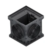PP JAŠEK 40x40cm BASE, Z LOVILCEM LISTJA, SET | Topdom