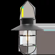 home Solarna vrtna LED lampa, display 6 komada, 300 mAh - MX655 60065