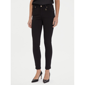 Gaudi Jeans hlače 521BD25001 Črna Slim Fit