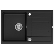 Quadron Ugradna sudopera MORGAN 111 GraniteQ, 1 posuda, carbon, HB8203U7-BS_P2O