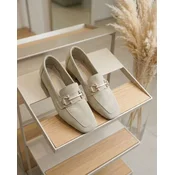 Squareonline Ženske mokasine Beige Elegance, Bež
