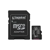 KINGSTON canvas select plus microsd 64gb class10 uhs-i sd adapter (sdcs3/64gb) spominska kartica