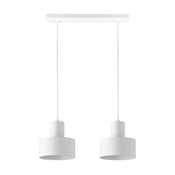 Luster na sajli RIF 2xE27/60W/230V bijela