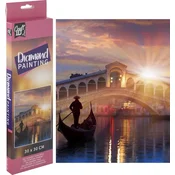 Grafix Diamantna slika Ponte di Rialto Bridge 30x30cm