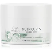 Wella Professionals Nutricurls maska za glajenje las za valovite in kodraste lase 150 ml
