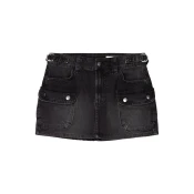 Bershka Krilo črn denim