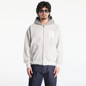 Mikina HUMAN MADE Zip-Up Hoodie Gray XL