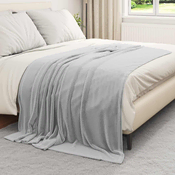 Pokrivaci za bacanje 6 pcs Siva 150 x 200 cm Runo