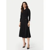 MICHAEL Michael Kors Pletena obleka MT683J3BFD Črna Slim Fit