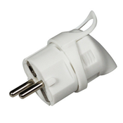 Commel utikac ugaoni sa uzemljenjem 16a 250v, beli ( c290-201 )