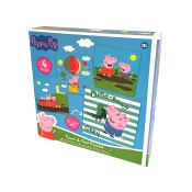 Senzorne uganke Peppa Pig – 4 sestavljanke za otroke 18+ mesecev