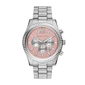 Ročna ura Michael Kors Lexington Man Chrono MK9247 Srebrna