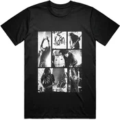 Korn Majica Blocks Unisex Black XL