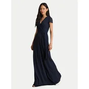 LAUREN RALPH LAUREN Večerna obleka 253P14048002 Mornarsko modra Regular Fit