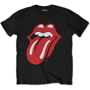 The Rolling Stones Unisex majica Classic Tongue Black (Retail Pack) XL