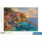 Clementoni - Puzzle Naslikana Manarola - 2 000 kosov