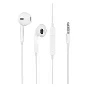 Apple iPad mini 4 stereo slušalice s 3,5 mm priključkom, nasljednik modela MD827ZM/B, bijele, MNHF2ZM/A