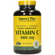 Natures Plus Vitamin C 1000 mg šipak - 180 tabl.