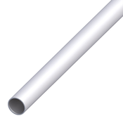 Okrogla cev Kantoflex (OxD: 25 mmx2.000 mm, aluminij, srebrna, eloksirana)