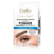 shumee Delia Eyebrow Expert vodoodporna pomada za obrvi 5.0 svetlo rjava 7 g