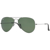 Ray-Ban Aviator Classic RB3025 004/58 Polarized L (62) Srebrna/Zelena