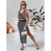 Komplet damski one size SUMMERSA czarny Dstreet