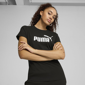 Puma ESS NO. 1 LOGO TEE, ženska majica, crna 682370