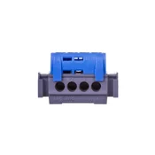 LEGRAND 4-luknjična modra priključna letev IP2x N-4 1,5–16 mm2 004840