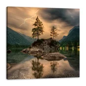 shumee Platno s tiskom Narava Nevihta 50x50 cm