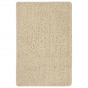 Cupavi tepih krem 200 x 290 cm protuklizni