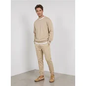 Sinsay - Pamucne jogger pantalone - BEŽ