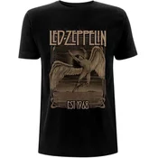 Led Zeppelin Majica Faded Falling Unisex Black M