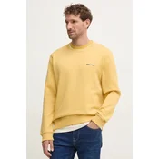 Pulover Pepe Jeans DAMIAN CREW moški, rumena barva, PM582754