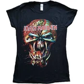 Iron Maiden Final Frontier (Skinny Fit) Black M Ženske Majica