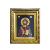 Ikona u ramu GOSPOD ISUS HRISTOS PANTO?RATOR, 425x500x45 mm