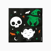 Oh Yeah! Papirnati prtički – Trick or Treat, 33 x 33 cm, 30 kosov
