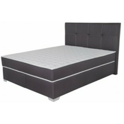 GENT Box spring postelja MONRO MONRO 140x200 cm, siva