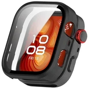 Ovitek z zaščito zaslona Techsuit Defense360 Pro za Huawei Watch Fit 5 Pro - črn