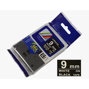 Fenix TZ-325 ČRN trak - BEL izpis ( TZ325, TZe325), 9mm trak, dolžine 8m, laminated - obstojen v ekstremnih pogojih