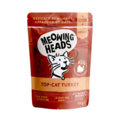 MEOWING HEADS top-cat turkey 100 g