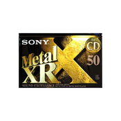 SONY Metal XR 50 kazeta s trakom