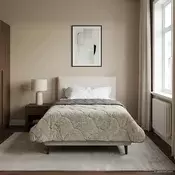 vidaXL Poletna odeja Šonerisan Svetlo siva 140 x 220 cm