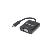 Manhattan Cable pretvornik - USB-C 3.1 v VGA (1920x1080p@60Hz, Full HD)