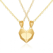 Ogrlice Magnet Heart - Zlatna KP26946