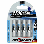Ansmann 2700 Mignon x4 AA 2500 mAhAnsmann 2700 Mignon x4 AA 2500 mAh