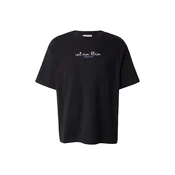 Calvin Klein Jeans Majica Logo Graphic  azur / črna / bela